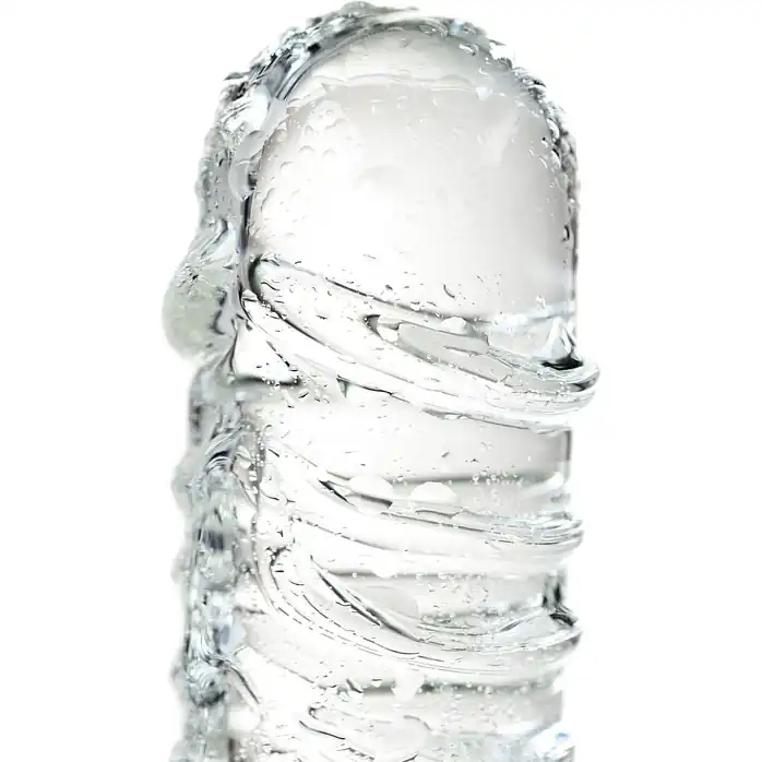 Стеклянный прозрачный фаллоимитатор Sexus Glass - 21 см - Sexus Glass. Фотография 10.