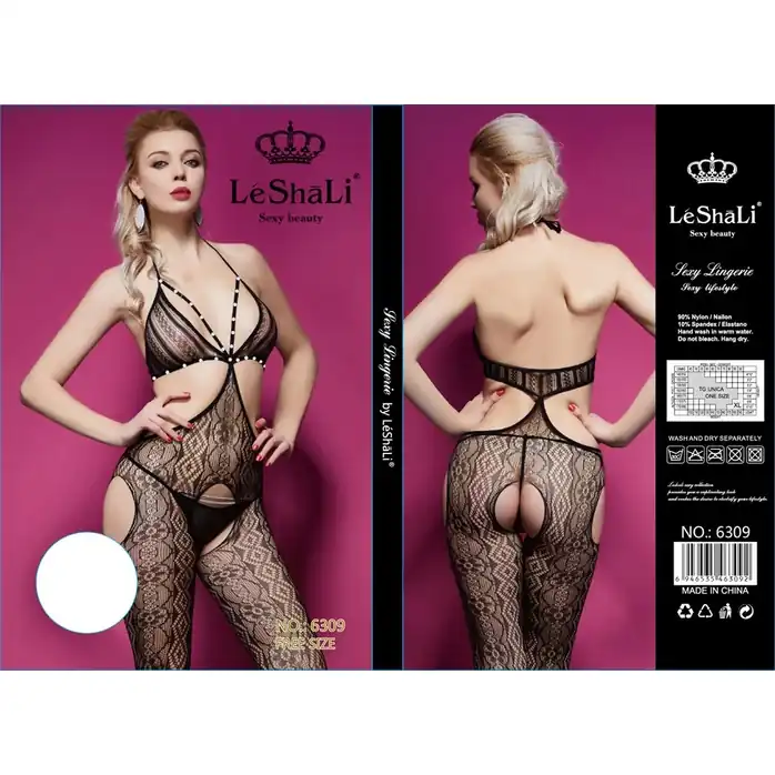 Сексуальный кэтсьюит со стреп-лентами - LeShaLi. Фотография 3.