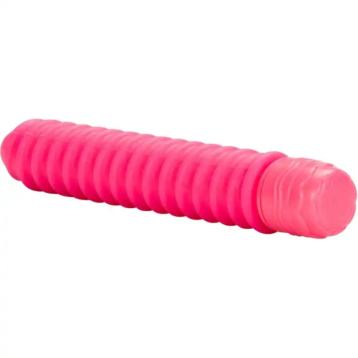 Розовый вибратор со спиралевидным рельефом Sorority Screw - 12,75 см - Shane s World. Фотография 3.