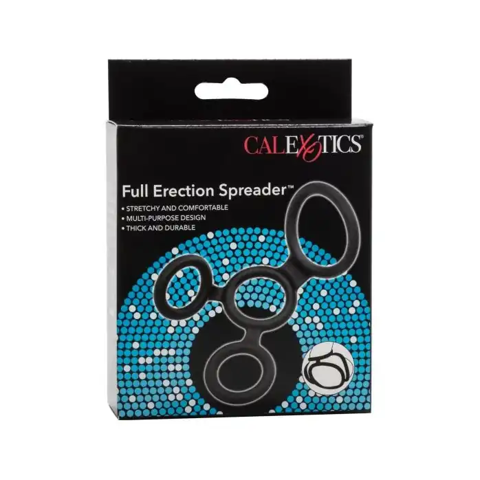 Эрекционное кольцо с дополнительными утяжками Full Erection Spreader - Rings!. Фотография 3.