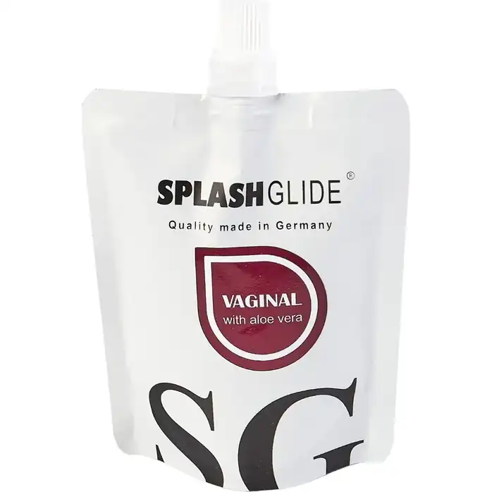 Ухаживающий лубрикант на водной основе Splashglide Vaginal With Aloe Vera - 100 мл. Фотография 3.
