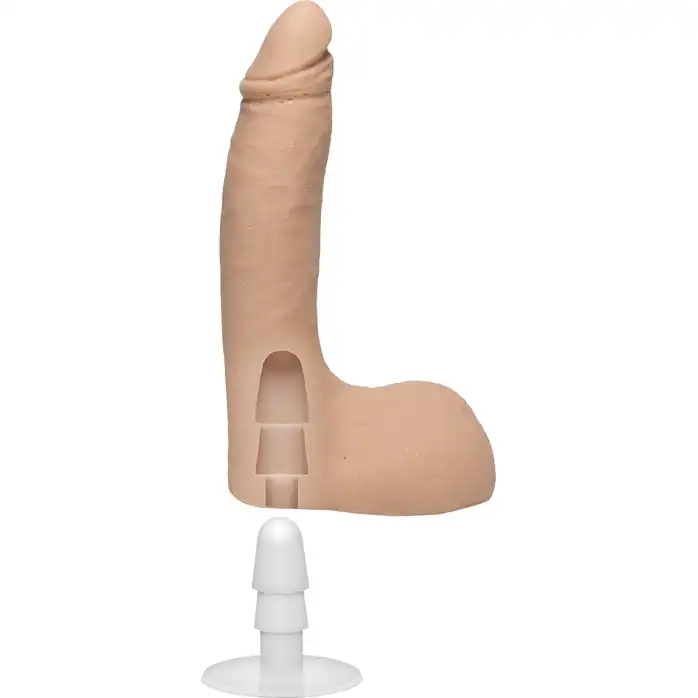 Фаллоимитатор с мошонкой Randy 8.5 ULTRASKYN Cock - 21,6 см - All Star Porn Stars. Фотография 3.