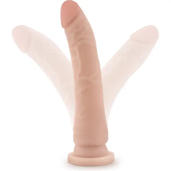 Телесный фаллоимитатор 8.5 Inch Silicone Dildo - 21,6 см. - Silicone Willy s. Фотография 3.
