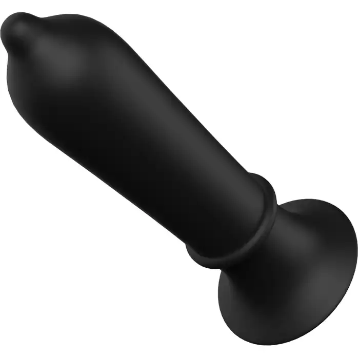 Черный вибромассажер для анальной стимуляции TORPEDO PLUG - 11,2 см - Cheeky Love. Фотография 3.