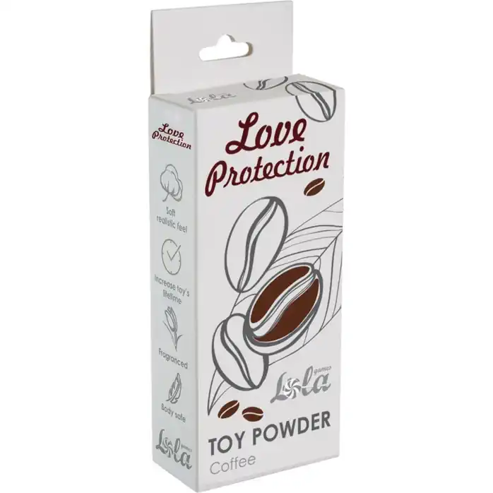 Пудра для игрушек с ароматом кофе Coffee - 15 гр - Love Protection. Фотография 2.