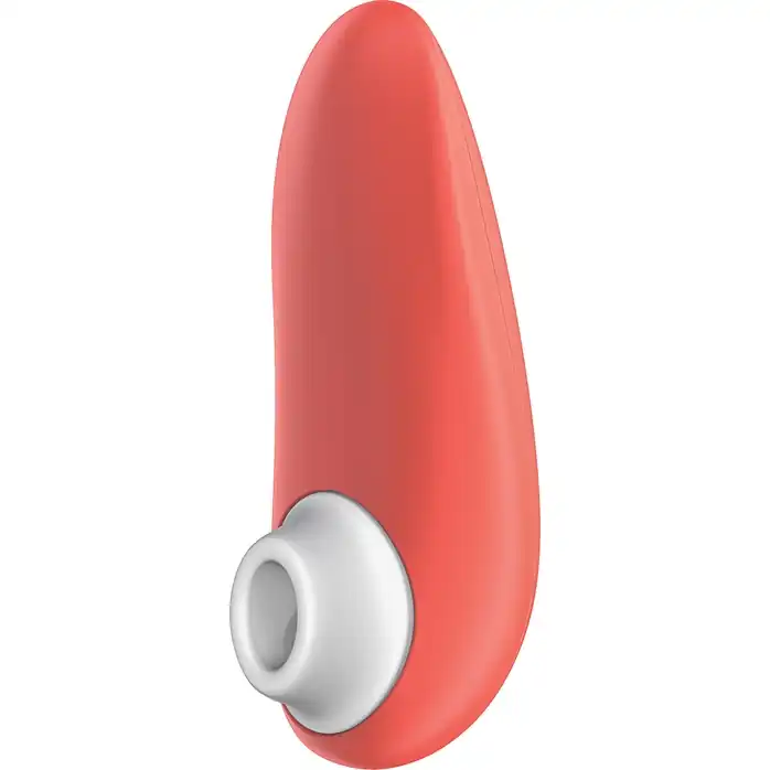 Коралловый бесконтактный клиторальный стимулятор Womanizer Starlet 2