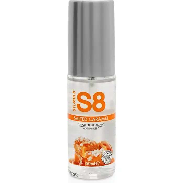 Лубрикант S8 Flavored Lube со вкусом солёной карамели - 50 мл