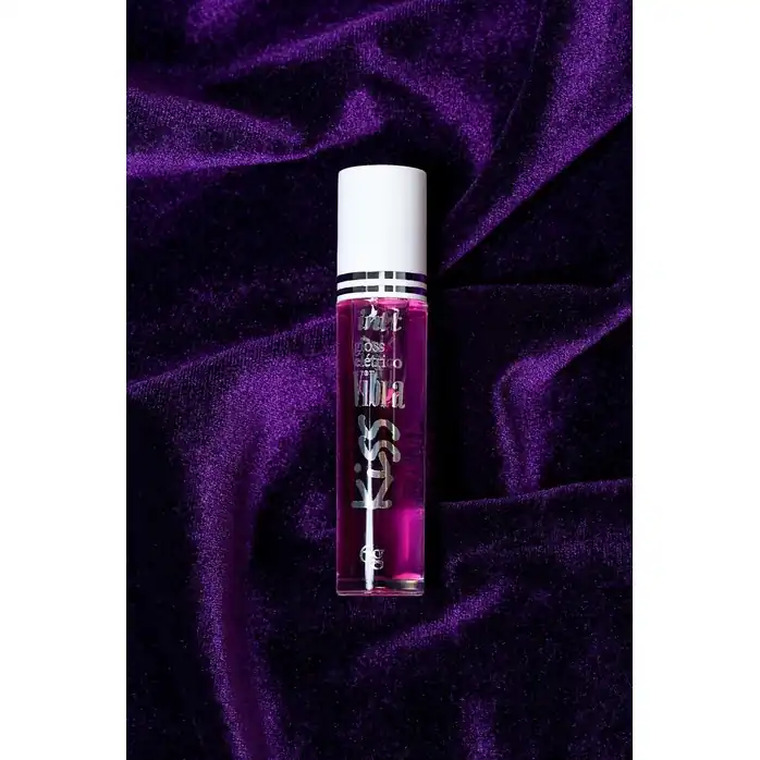 Блеск для губ GLOSS VIBE Tutti-frutti с фруктовым ароматом и эффектом вибрации - 6 гр. Фотография 5.
