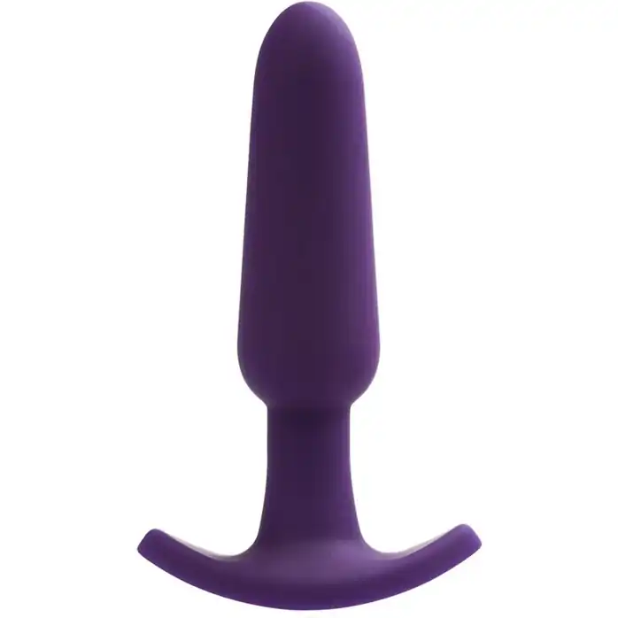 Фиолетовая анальная вибровтулка VeDO Frisky Bunny - 12,8 см