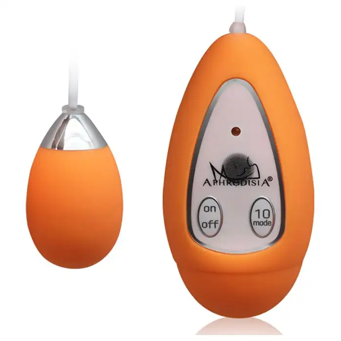 Оранжевое виброяичко Xtreme 10F Egg
