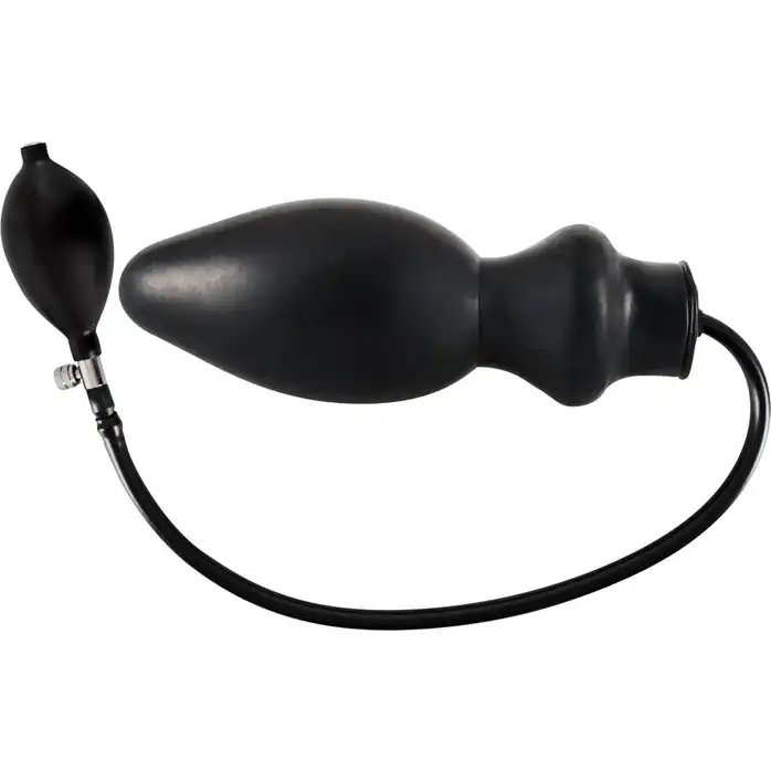 Надувная анальная втулка Latex-Plug - 20 см - Late X. Фотография 2.