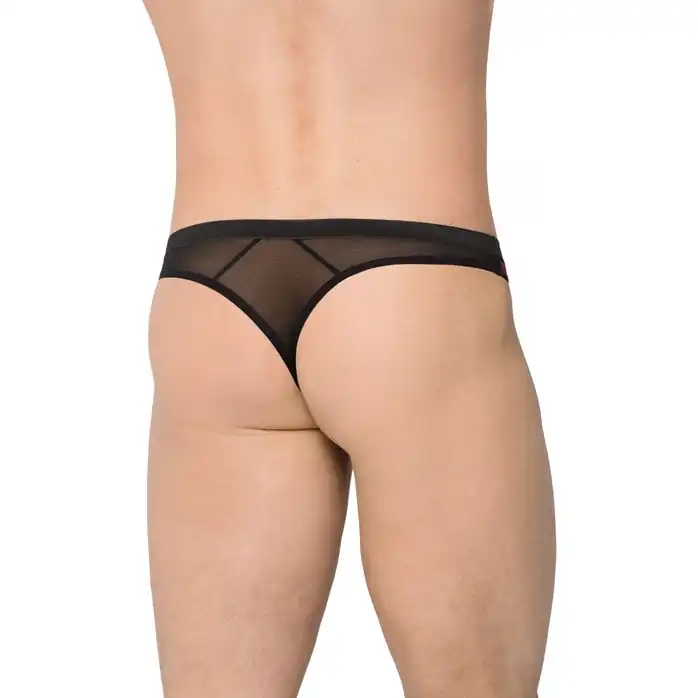 Мужские полупрозрачные трусы из цветочного кружева - Men s collection. Фотография 2.