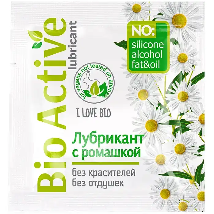 Саше лубриканта на водной основе Bio Active - 3 гр - Одноразовая упаковка