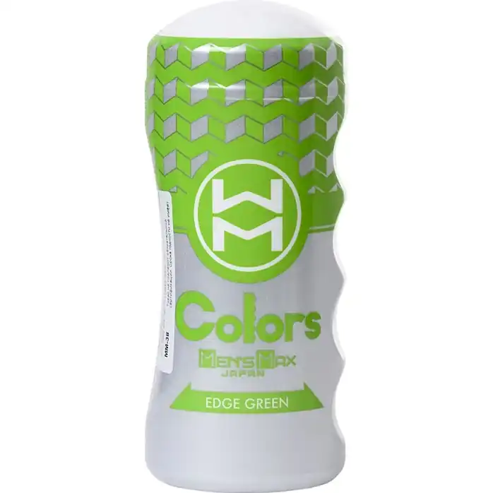 Мультирельефный мастурбатор MensMax Colors - Edge Green. Фотография 2.