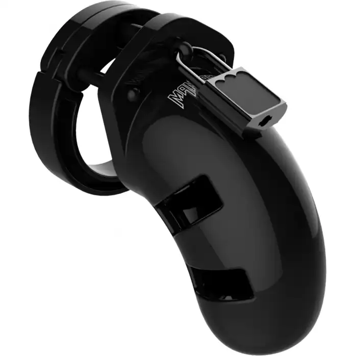 Черный мужской пояс верности Model 01 Chastity - ManCage