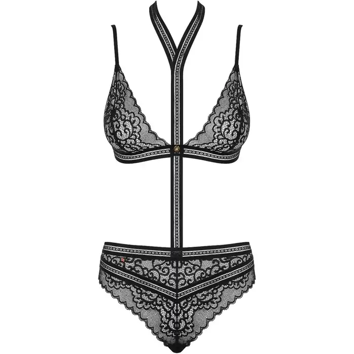 Кружевное боди Ailay с эффектным рисунком - Sexy. Фотография 3.
