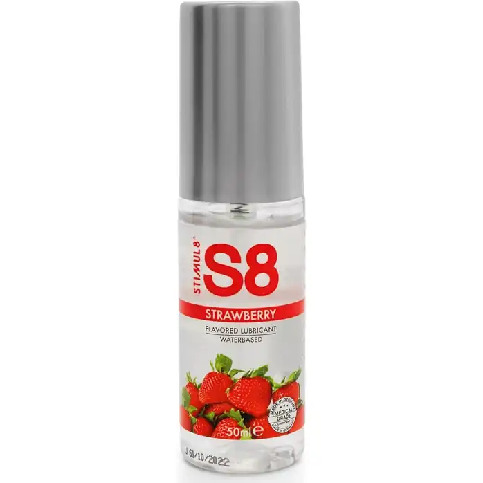 Лубрикант S8 Flavored Lube со вкусом клубники - 50 мл
