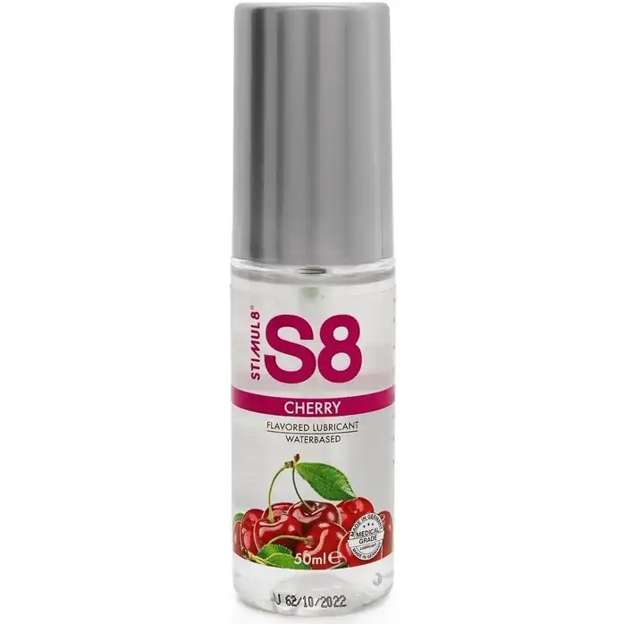 Смазка на водной основе S8 Flavored Lube со вкусом вишни - 50 мл