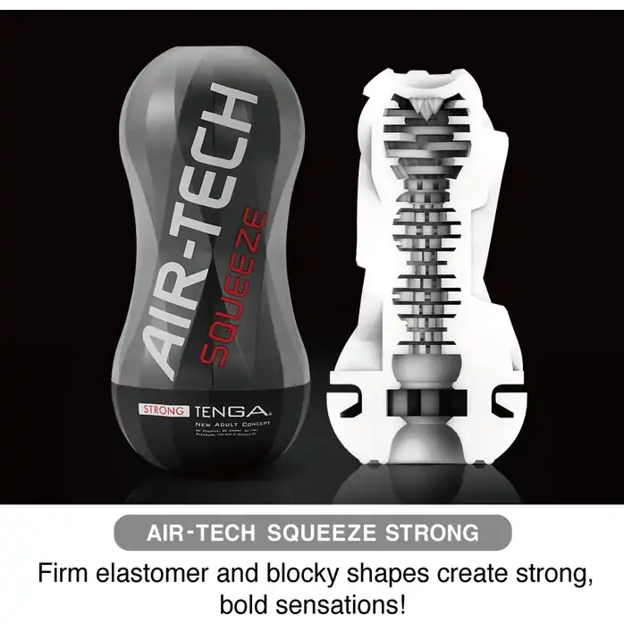 Мастурбатор AIR-TECH Squeeze Strong - AIR-TECH Series. Фотография 3.