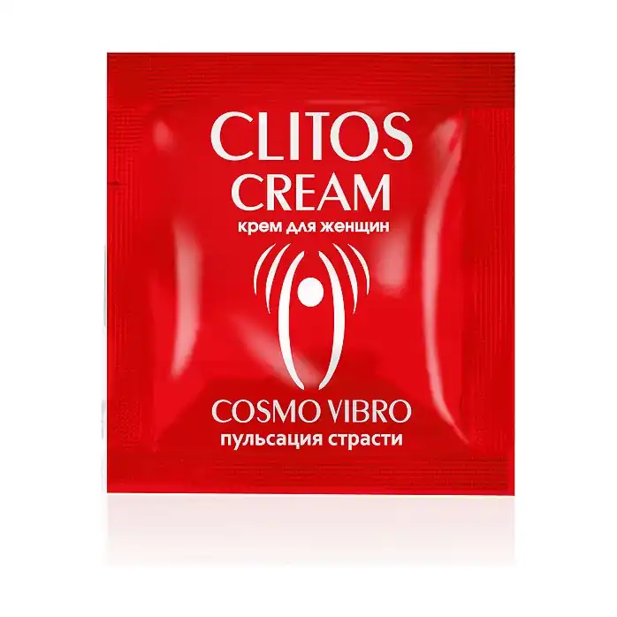 Саше возбуждающего крема для женщин Clitos Cream - 1,5 гр - Одноразовая упаковка