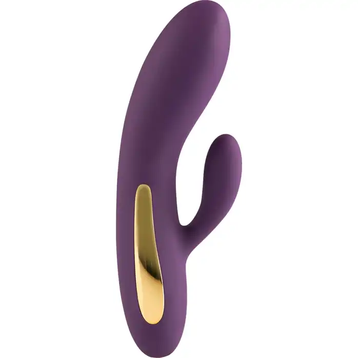 Фиолетовый вибратор-кролик Splendor Rabbit - 17 см - LUZ