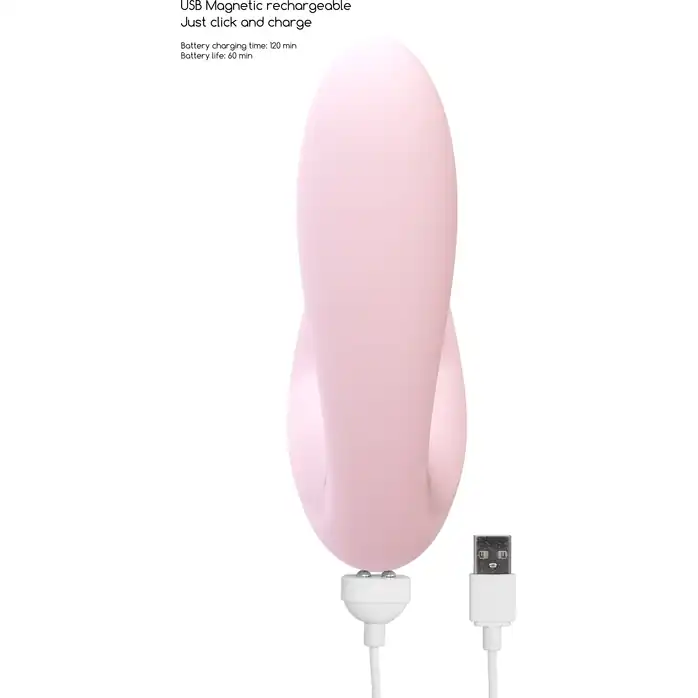 Розовый вибратор для G-точки Irresistible Desirable с бесконтактной клиторальной стимуляцией. Фотография 4.