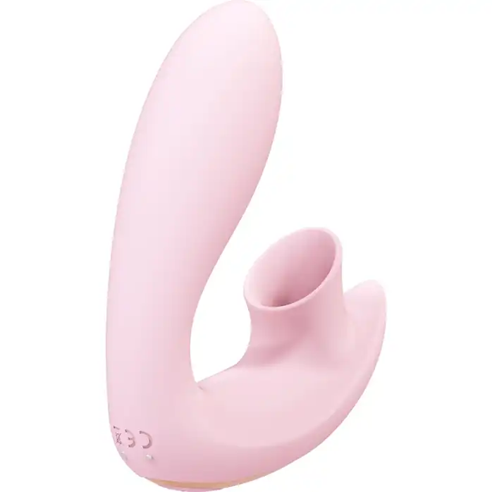 Розовый вибратор для G-точки Irresistible Desirable с бесконтактной клиторальной стимуляцией