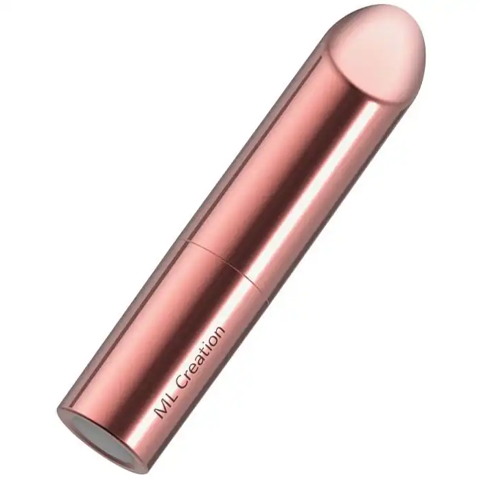 Золотистый мини-вибратор Love Bullet - 8,4 см. Фотография 4.