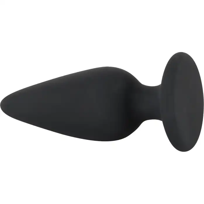 Черная анальная втулка Heavy Plug Medium - 8,9 см - You2Toys. Фотография 2.