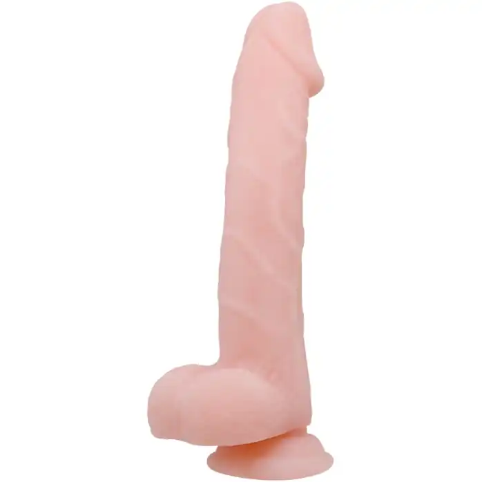 Телесный фаллоимитатор на присоске Super Dildo - 22 см. Фотография 2.