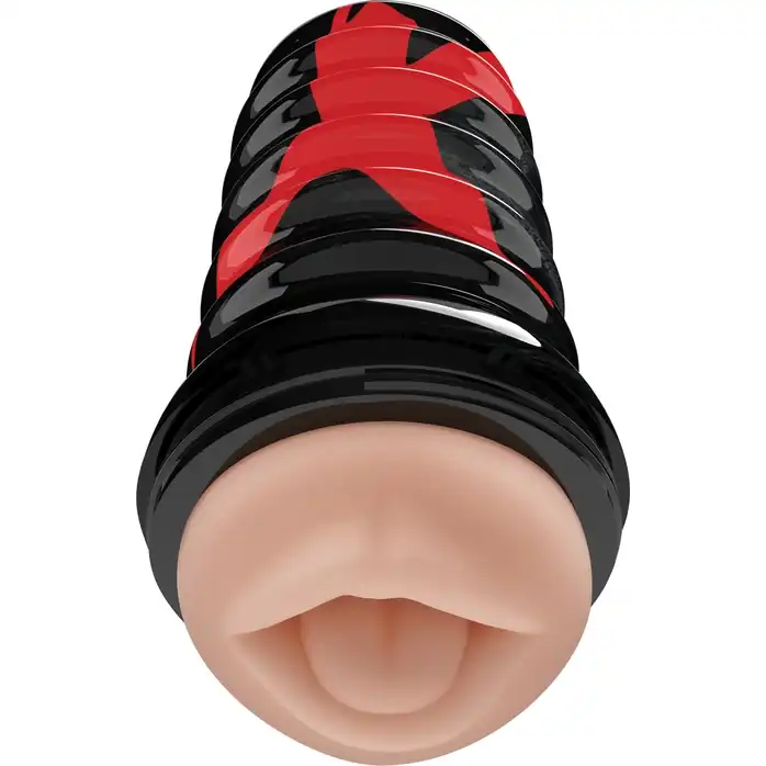 Телесный мастурбатор-ротик Air Tight Oral Stroker - PDX Elite
