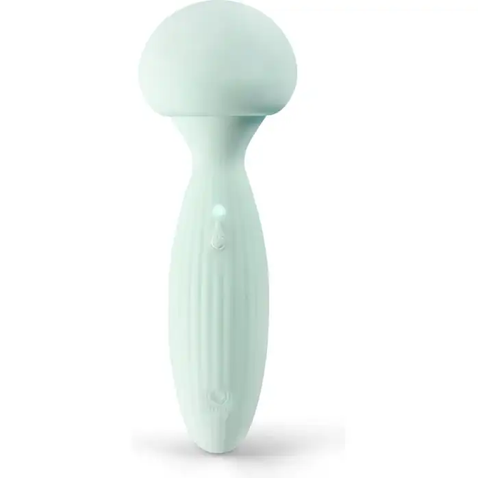 Мятный вибромассажёр-гриб Mushroom - 16 см