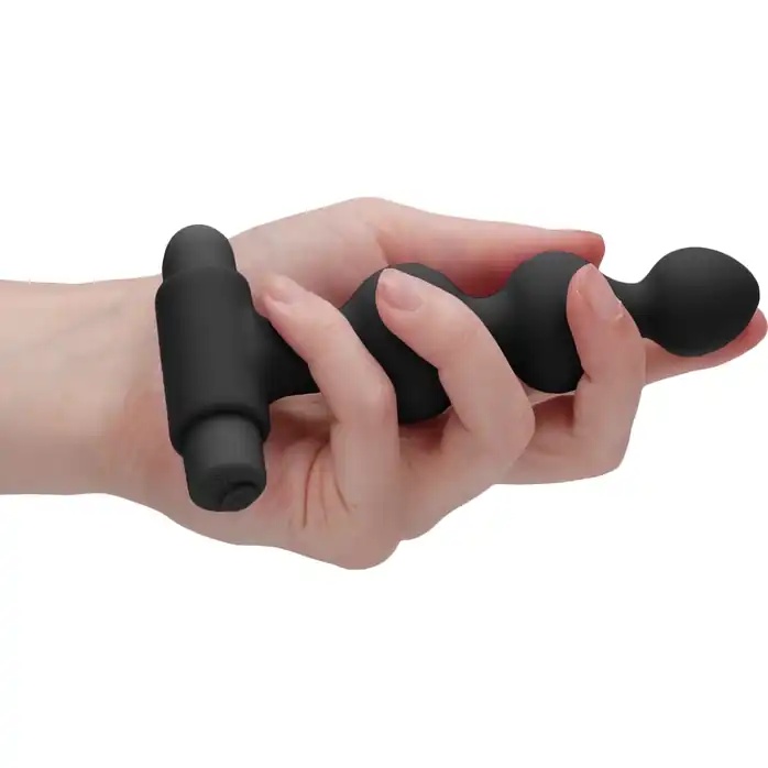 Черный анальный вибронабор USB-Rechargeable Anal Set - Ouch!. Фотография 6.
