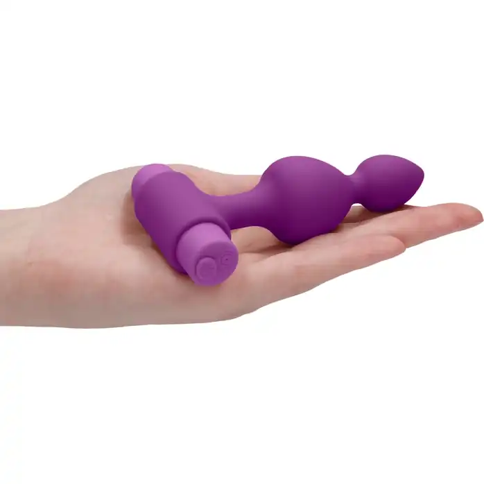 Фиолетовый анальный вибронабор USB-Rechargeable Anal Set - Ouch!. Фотография 4.