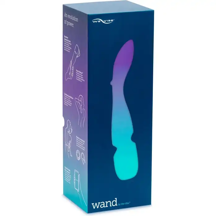 Фиолетовый вибратор-жезл We-Vibe Wand. Фотография 11.