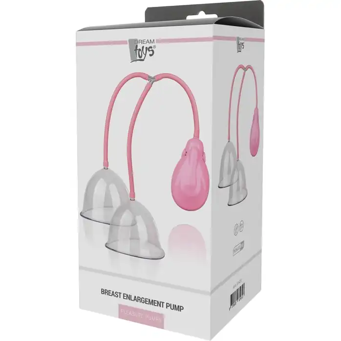 Двойная автоматическая вакуумная помпа для груди BREAST ENLARGEMENT PUMP - Pleasure Pumps. Фотография 2.