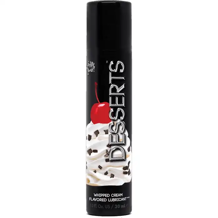Лубрикант Wet Desserts Whipped Cream с ароматом взбитых сливок - 30 мл - Wet Desserts Flavored
