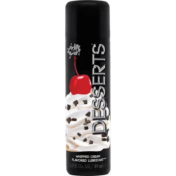 Лубрикант Wet Desserts Whipped Cream с ароматом взбитых сливок - 89 мл - Wet Desserts Flavored