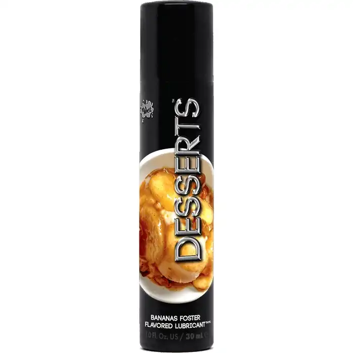 Лубрикант Wet Desserts Bananas Foster с ароматом бананового десерта - 30 мл - Wet Desserts Flavored