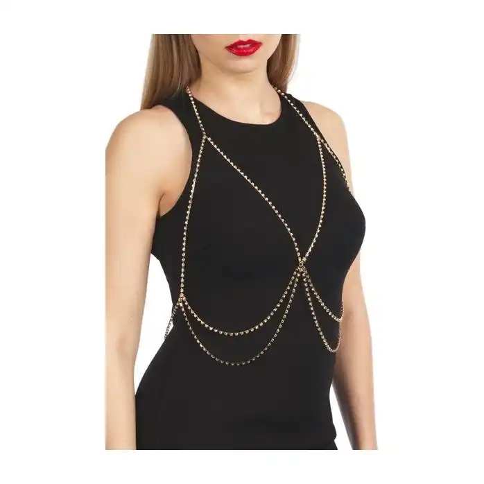 Золотистое украшение на тело BIJOUX DE CORPS JADE OR