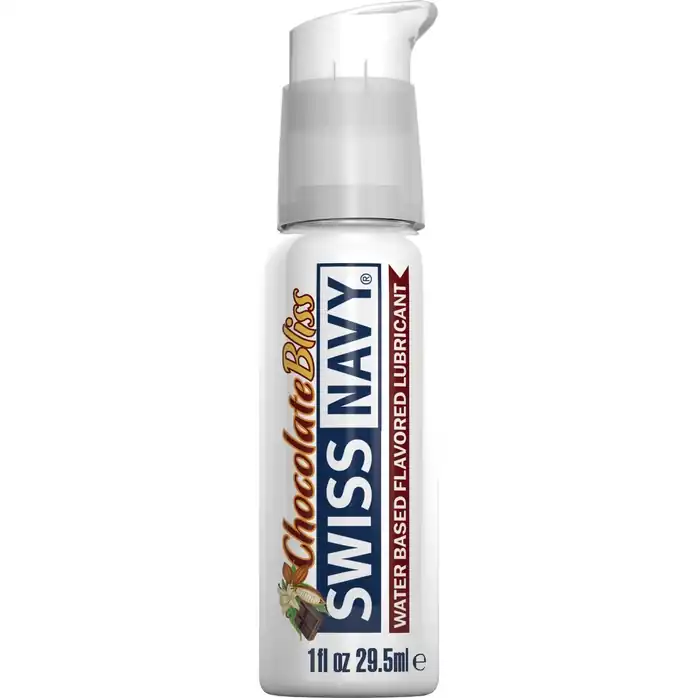 Лубрикант с ароматом шоколада Swiss Navy Chocolate Bliss Lube - 29,5 мл - Flavor Lubes