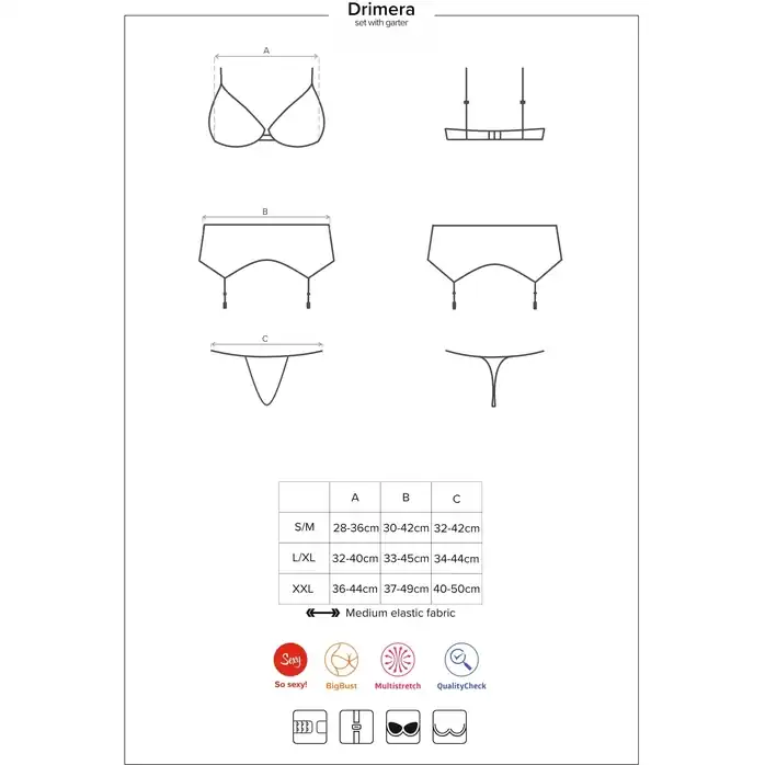 Оригинальный женский комплект Drimera - Sexy. Фотография 5.