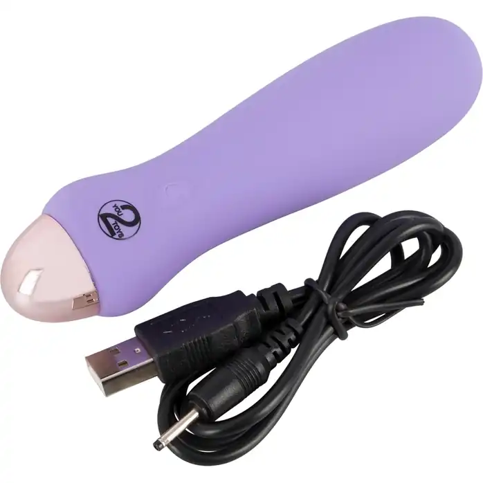 Сиреневый мини-вибратор Cuties Mini - 12,5 см - You2Toys. Фотография 4.