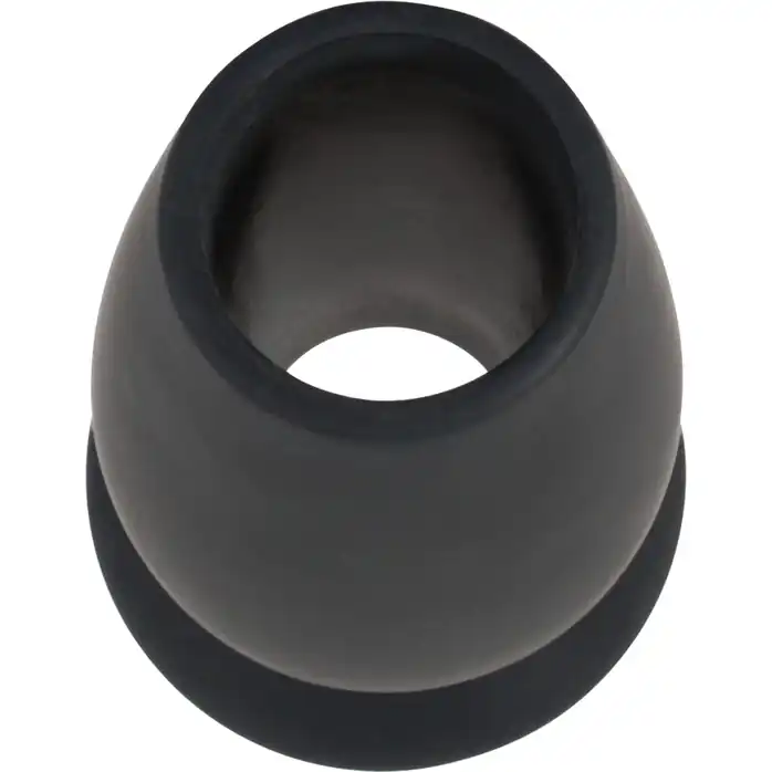 Черная анальная пробка с тоннелем Lust Tunnel Plug S - 7,5 см - You2Toys. Фотография 2.