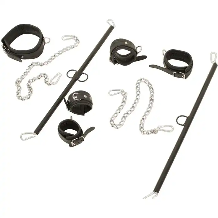 Комплект распорок для всего тела Full Body Restraints Leather - Zado. Фотография 3.