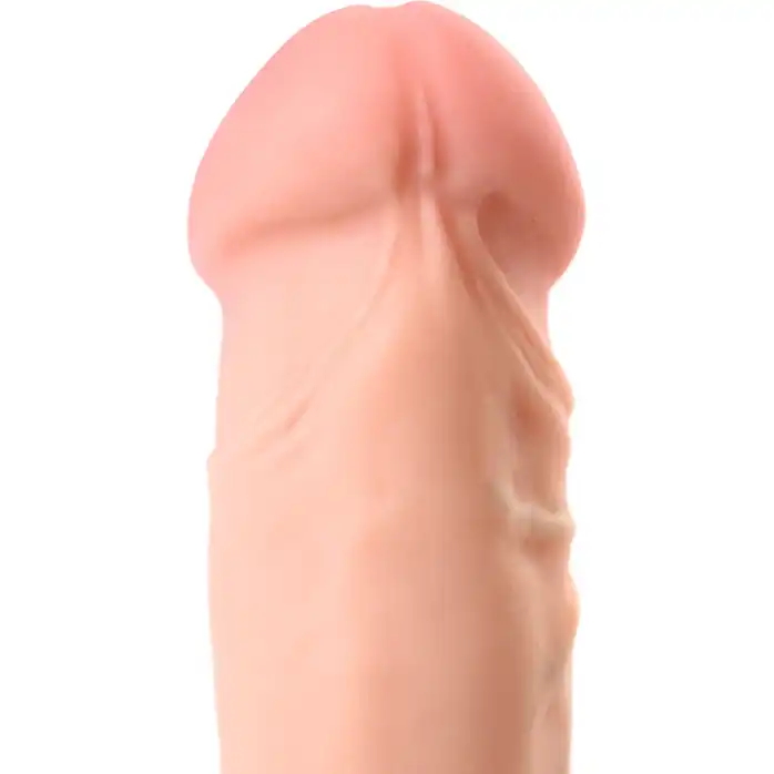 Телесный фаллоимитатор-реалистик Nathan - 18,5 см - RealStick Elite. Фотография 7.