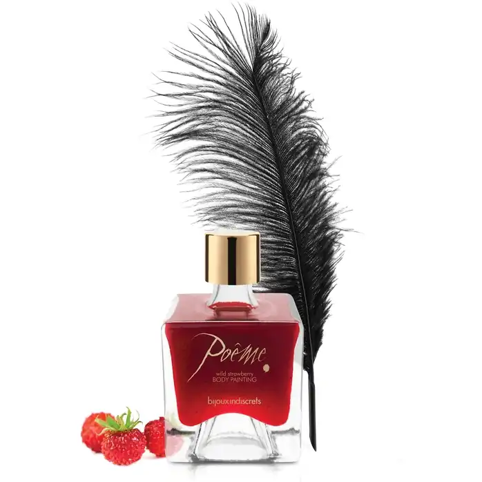 Краска для тела POÊME Wild Strawberry с ароматом клубники - 50 гр