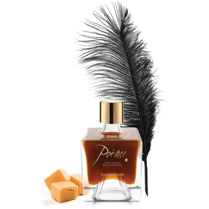 Краска для тела POÊME Butter Caramel с ароматом солёной карамели - 50 гр