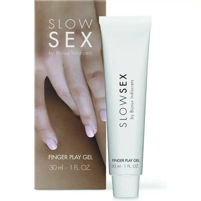 Гель для мастурбации с ароматом кокоса Slow Sex Finger Play Gel - 30 мл
