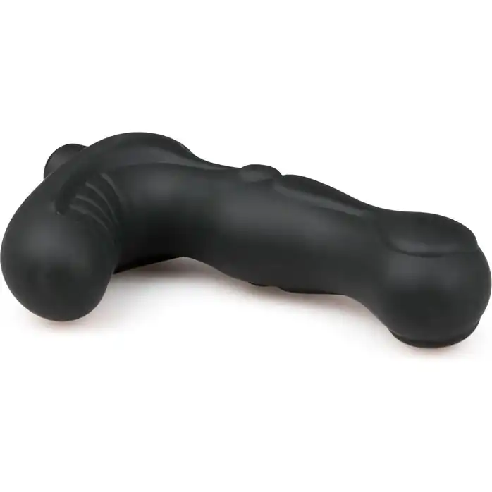 Черный анальный вибратор Bottom Booster - 14 см - Anal Collection. Фотография 2.